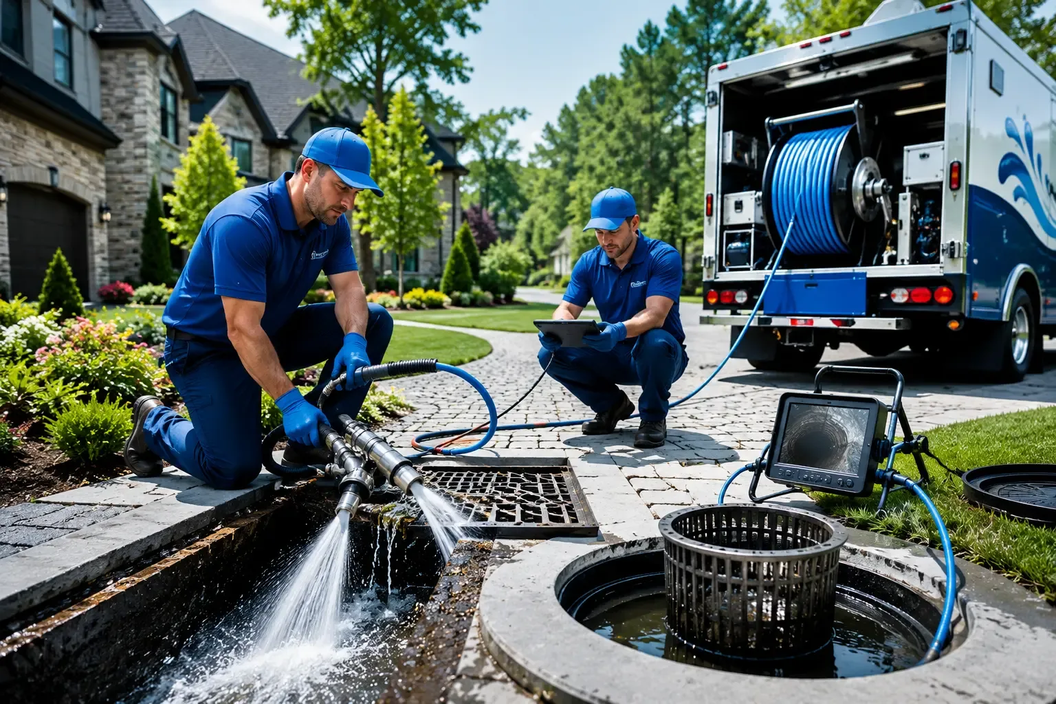 Local outdoor drain cleaning professionals in Woodburn, IN